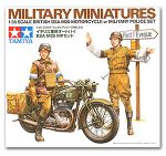 Tamiya 35316 British BSA M20 Motorcycle with Military Police Set
