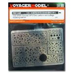 Voyager Model TEZ045 German AFV Disc pattern camouflage masking stencil