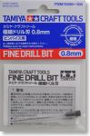 Tamiya 74096 Fine Drill Bit 0.8mm