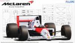 Fujimi 09057 MCLAREN Honda MP4/5 MonacoGP 1989