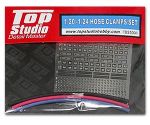 Top Studio TD23031 1/20 and 1/24 Hose Clamps Set