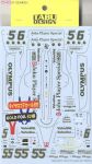 Tabu Design 20073 Type 79 Full Sponsor Decal (Full Gold Plate Ver.) (For Tamiya)