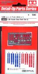 Tamiya 12637 Seatbelt A Set