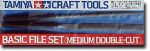 Tamiya 74046 3 Piece Basic File Set