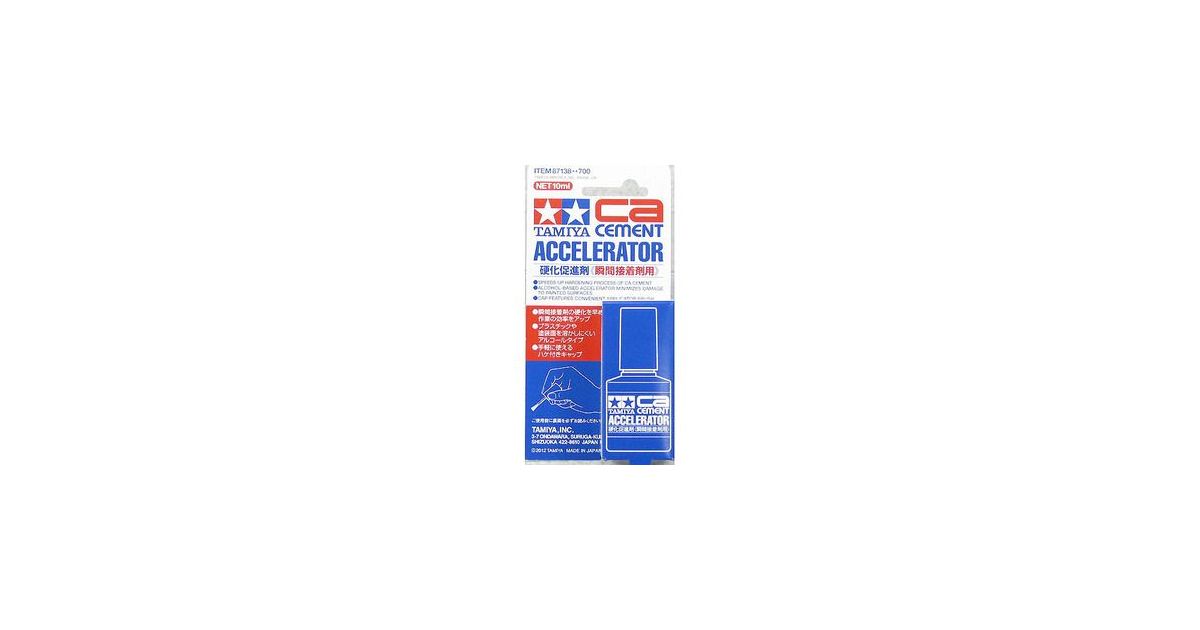 Tamiya 87138: Glue CA Cement Accelerator 1 x 10ml for Tamiya 87138