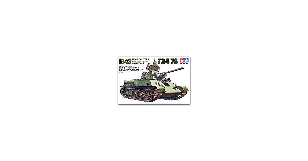 Tamiya 35059 T34 76 1943 Tank