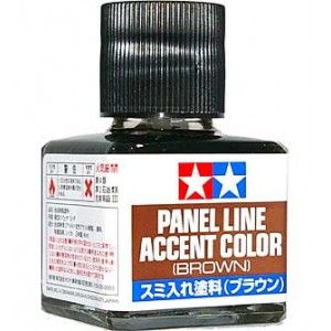 Tamiya 87132 Brown - Panel Line Accent Color
