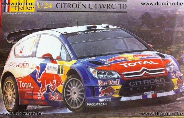 Heller 80756 Citroen C4 WRC 2010