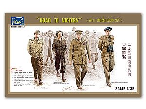 Riich Models 35023 WWII British Leader set (ROAD TO VICTORY)