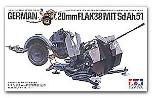 Tamiya 35102 Ger.20mm Flak 38