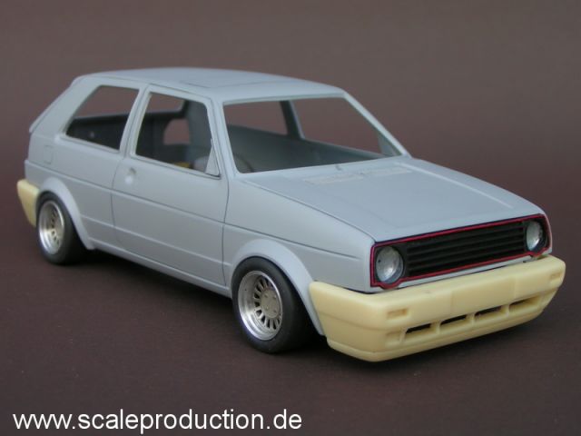 Scale Production SPTK-GL V-W Golf 2 GL bumpers (REVELL)