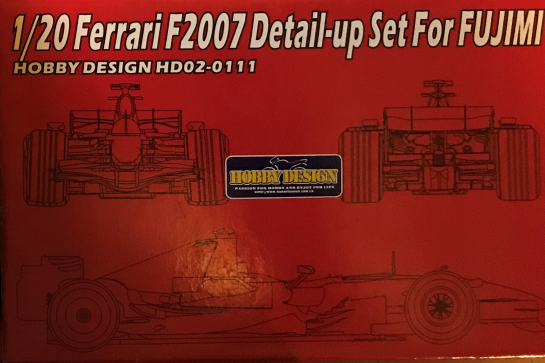 Hobby Design 02-0111 Ferrari F2007 Detail-up Set