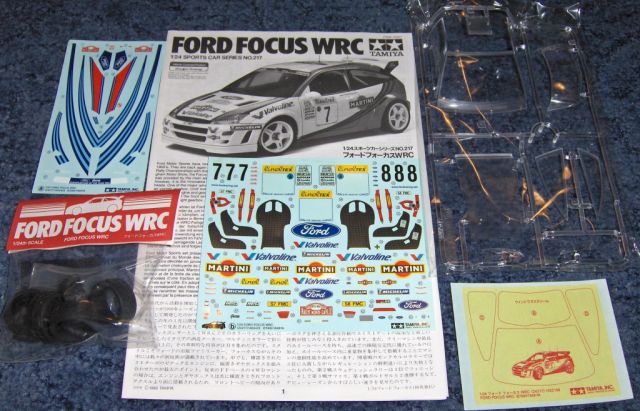 Tamiya 24217 Ford Focus WRC
