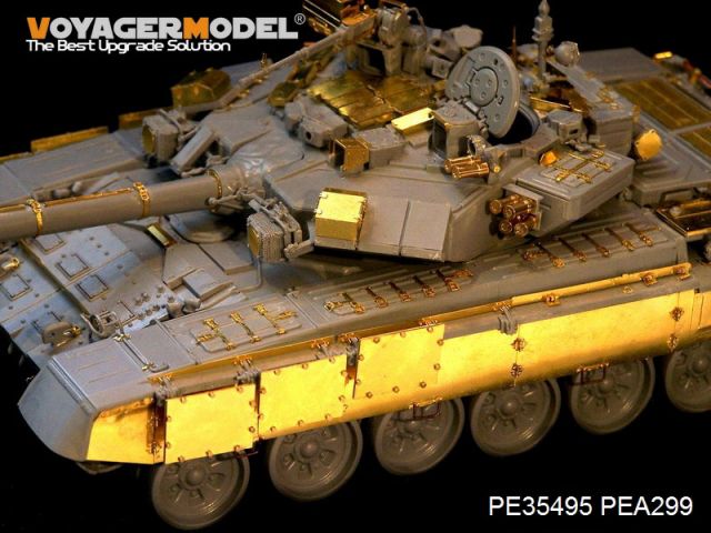 Voyager Model PEA299 Modern Russian T-90A MBT side skit