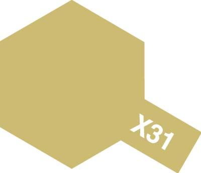 Tamiya 81531 MINI X-31 TITANIUM GOLD