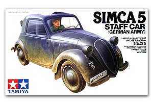 Tamiya 35321 Simca 5 German Army Staff Car