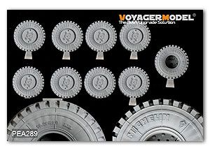 Voyager Model PEA289 Modern US Army M1070 Road Wheels (9PCES) (For hobby boss)