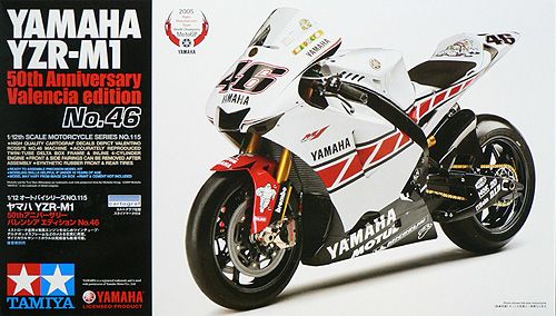 Tamiya 14115 YZR-M1 50th Anniversary Valencia edition No.46