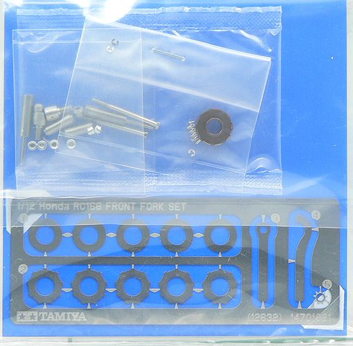 Tamiya 12632 RC166 Clutch and Front Fork Set