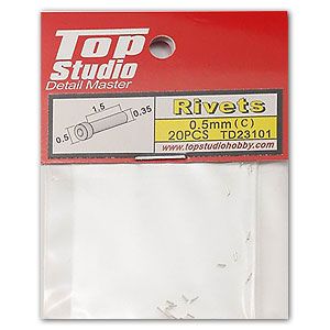 Top Studio TD23101 0.5mm Rivets (c)