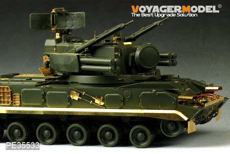 Voyager Model PE35533 Modern Russian 2S6M Tunguska A-A Artillery