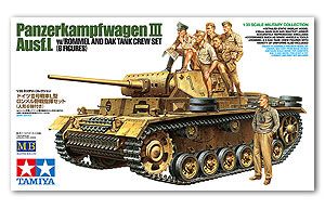 Tamiya 32405 Pz.kpfw.3 L with Rommel&DAK Crew