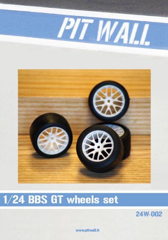 PitWall 24W-002 Jantes BBS + pneus GT