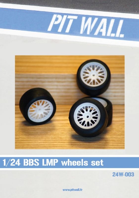 PitWall 24W-003 Jantes BBS + pneus LMP