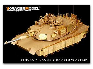 Voyager Model PE35556 M1A2 SEP Abrams with TUSK I ERA