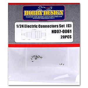 Hobby Design HD07-0061 Electrical Plug for Racing Car (C) mini