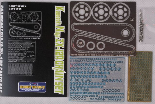 Hobby Design HD02-0016 High Realistic Chain for Kawasaki ZX-12 vol.2