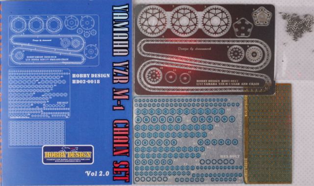 Hobby Design HD02-0018 High Realistic Chain for Yamaha M1 vol.2