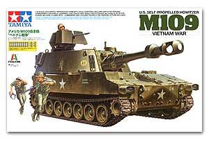 Tamiya 37013 US M109 Self-Propelled Gun Vietnam War