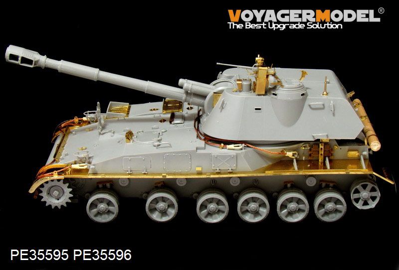 Voyager Model PE35595 Modern Russian 2S3 152mm Self-Propeller Howitzer early Basic