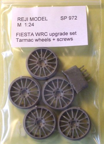 Reji SP972 Fiesta WRC upgrade set Tarmac wheels