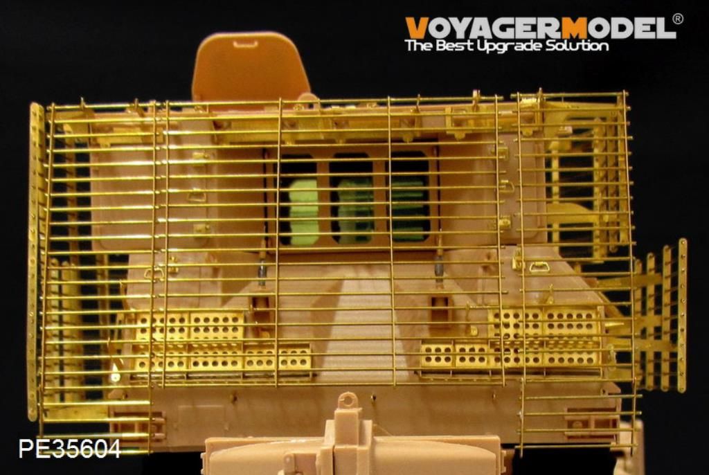 Voyager Model PE35604 Modern IDF D9R Armored BullDozer with slat armour