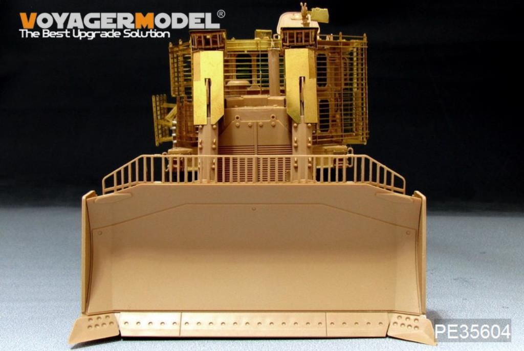 Voyager Model PE35604 Modern IDF D9R Armored BullDozer with slat armour