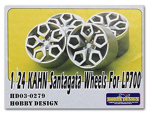 Hobby Design HD03-0279 KAHN Santagata Wheels For LP700