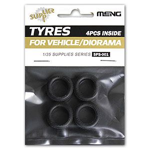 Meng SPS-001 Tyres for Diorama