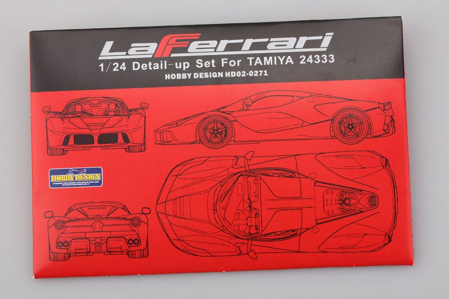 Hobby Design 02-0271 La Ferrari Detail-up Set For T 24333