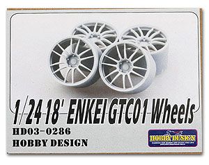 Hobby Design HD03-0286 18' Enkei GTC01 Wheels
