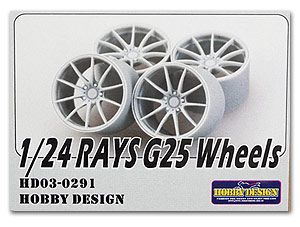 Hobby Design HD03-0291 Rays G25 Wheels