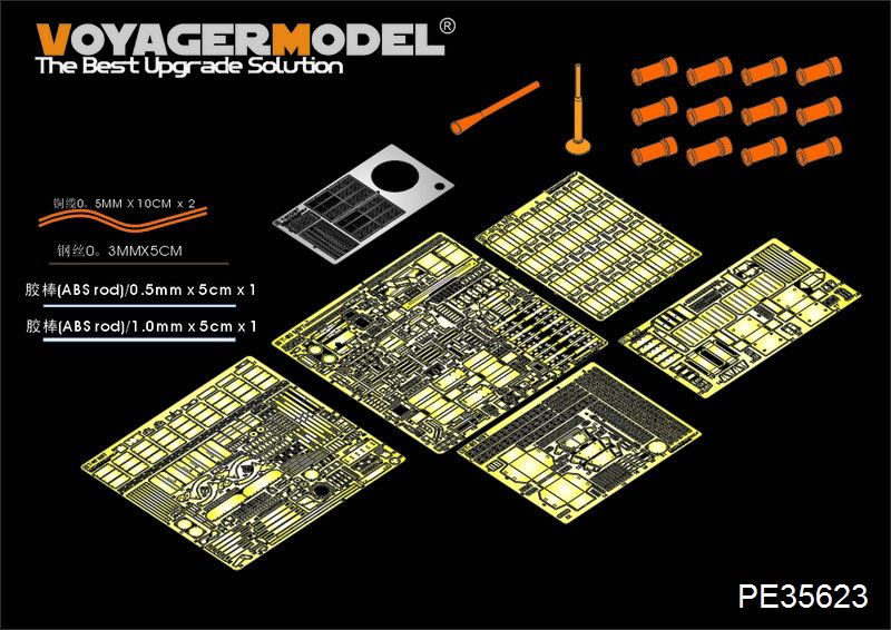 Voyager Model PE35623 Russian T-90 MBT basic (smoke discharger included)