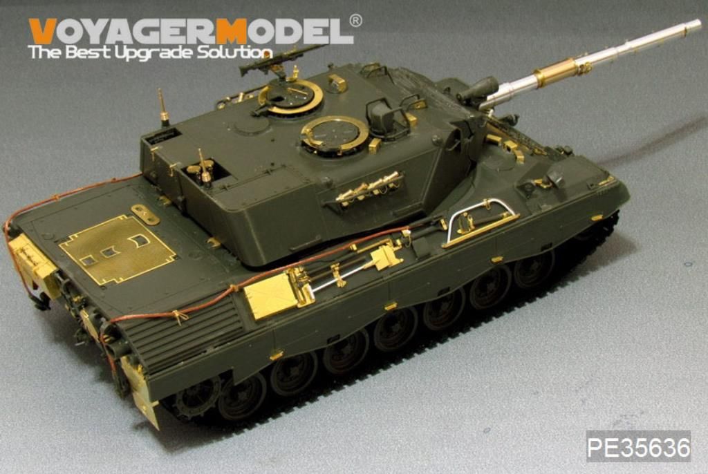 Voyager Model PE35636 Leopard 1A4 MBT (Gun barrel Include)