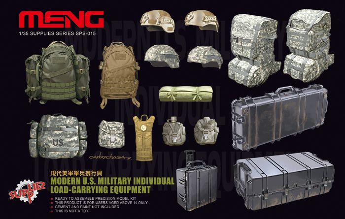 Meng SPS-015 Modern U.S. Military Individual Load-Carrying Equipment