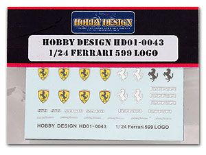 Hobby Design HD01-0043 Ferrari 599 sticker