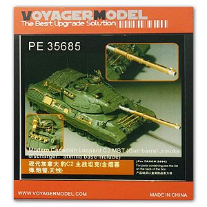 Voyager Model 35685 Canadian Leopard C2 MBT (Gun barrel ,smoke discharger