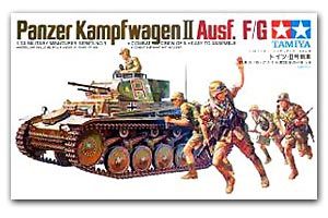 Tamiya 35009 German Panzer Mk. II Ausf.F G