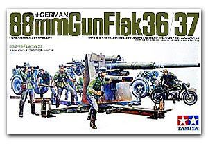 Tamiya 35017 German 88mm Gun Flak 36-37