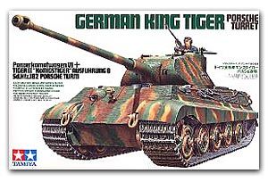 Tamiya 35169 German King Tiger Porsche Turret